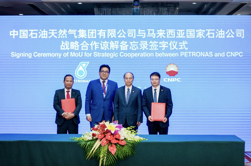 PETRONAS Signs MoU with CNPC for Integrated Sustainable Energy Solutions